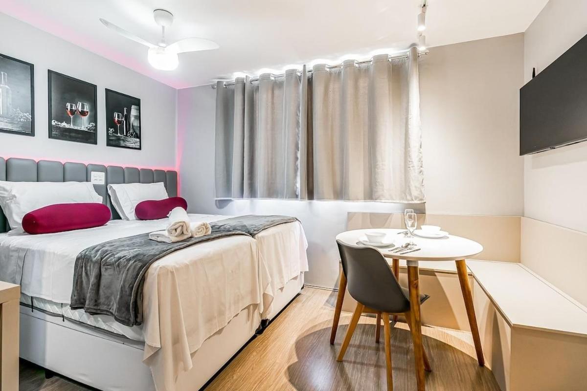 Rubi Studio No Bras Com Piscina - Metro Bras São Paulo Extérieur photo
