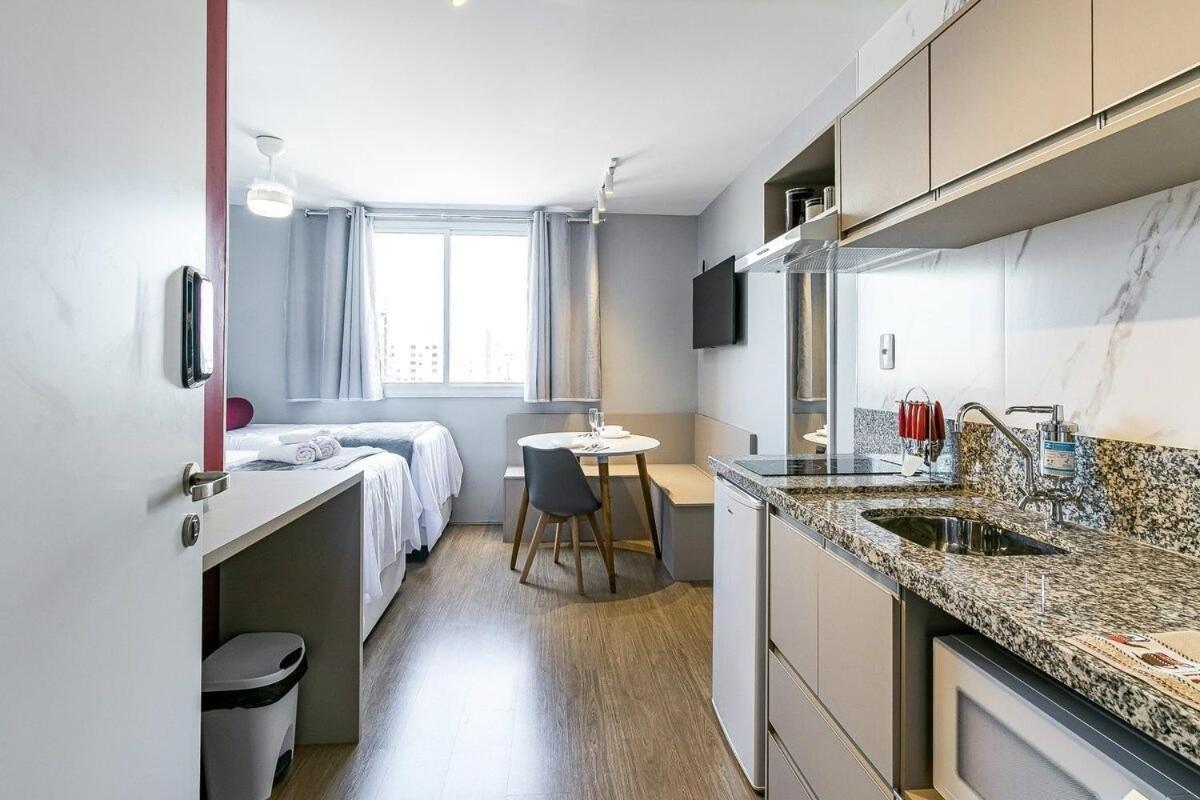 Rubi Studio No Bras Com Piscina - Metro Bras São Paulo Extérieur photo