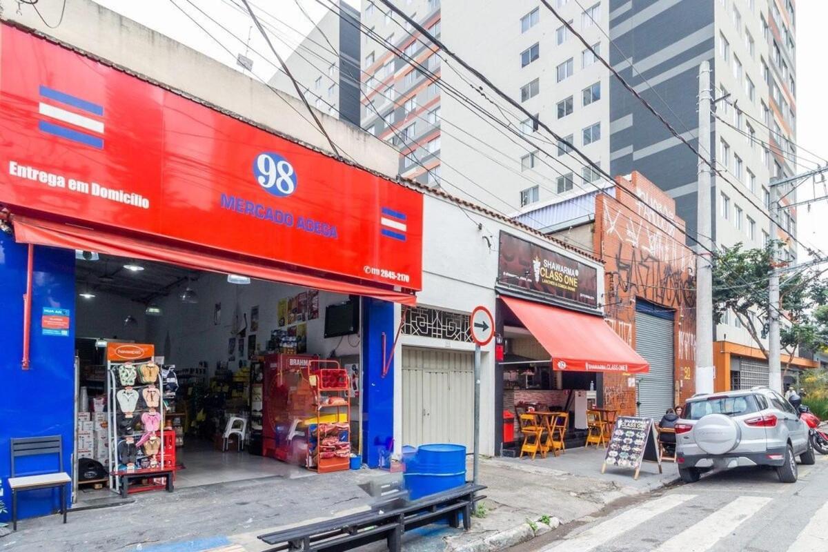 Rubi Studio No Bras Com Piscina - Metro Bras São Paulo Extérieur photo
