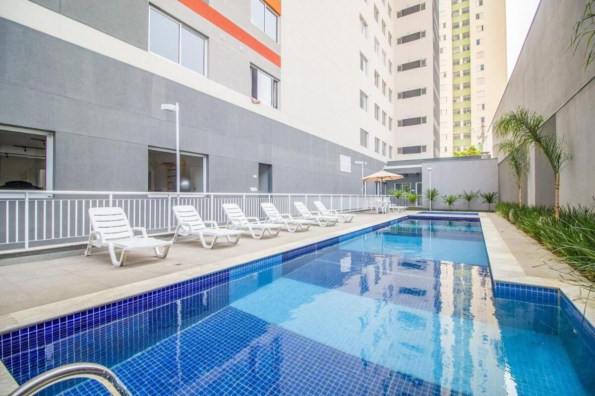 Rubi Studio No Bras Com Piscina - Metro Bras São Paulo Extérieur photo